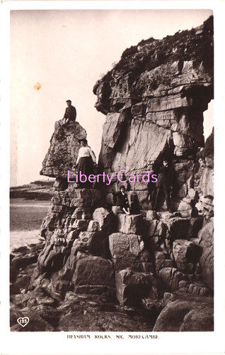 Heysham rocks morecambe lancs - rocks,