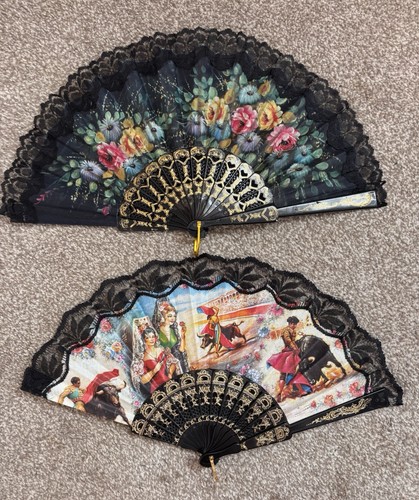 Vintage fans two - vintage,