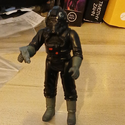 Vintage star wars tie fighter - star,
