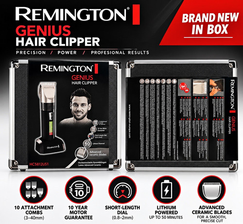 Remington genius hair clipper - genius,