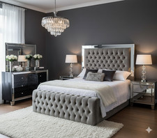 Brand new mirror beds frame - brand,