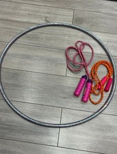 Kids Skipping Rope / Ropes Outdoor Sports Summer Bundle Pink Purple Hula Hoop