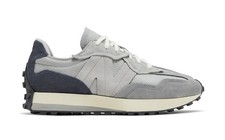 NEW BALANCE 327 Slate Grey/Rain Cloud size uk 5.5  Leather/ Suede was £130