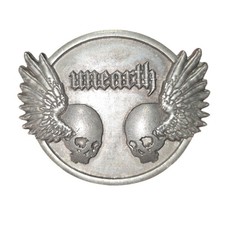VINTAGE UNEARTH ROCK BAND BELT BUCKLE