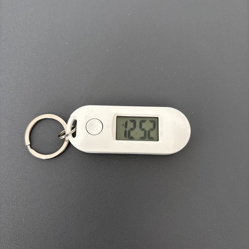 Digital clock keyring - digital,