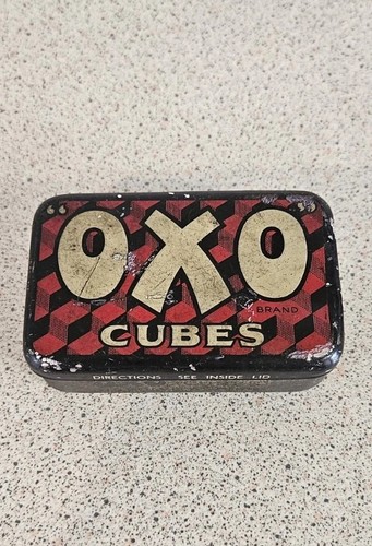 Retro vintage oxo tin 6 - retro,