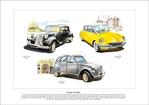 Classic citroen fine art - fine,