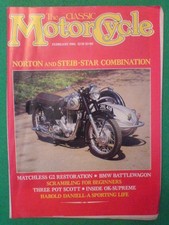 THE CLASSIC MOTORCYCLE -