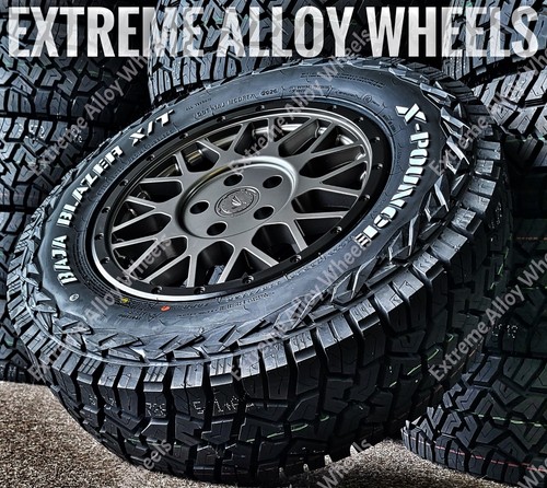 Grey at4 alloy wheels fit - 17",