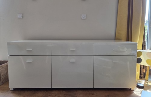 Habitat large white sideboard - habitat,