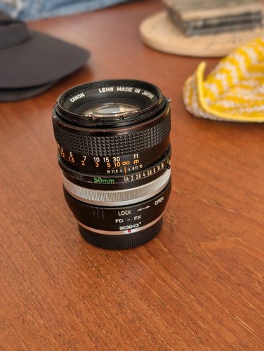 Canon 50mm ssc s - 50mm, f/1.4