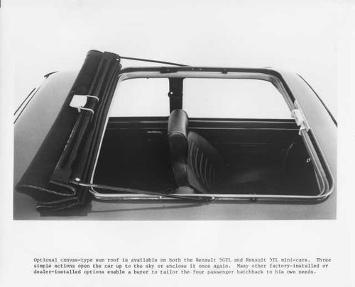 1976 renault lecar sunroof - 1976,