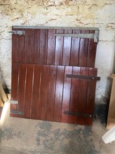 large set of heavy duty horse stable doors