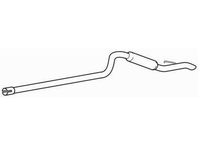 Rear exhaust silencer - exhaust, box