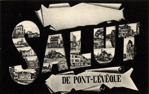 Letter postcard pont eveque - letter,