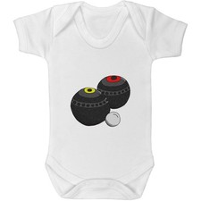'Lawn Bowls' Baby Grows / Bodysuits (GR024621)