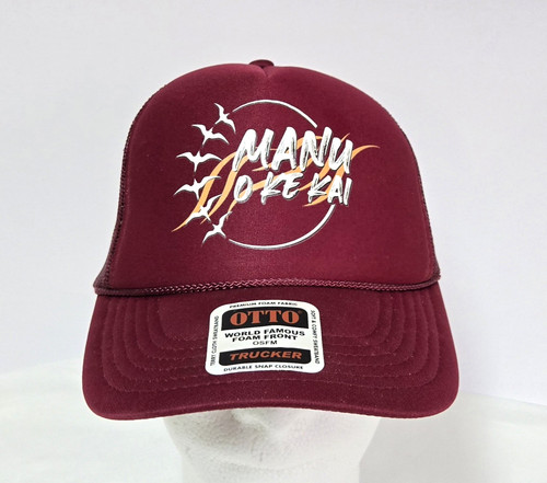 Manu kai canoe - manu, hat