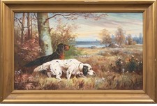 Hunting dogs Oil Painting