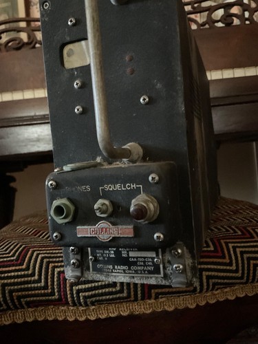 Vintage army vhf receiver - army,