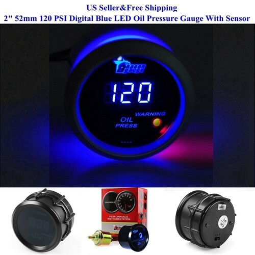 52mm 120 psi digital blue - 120,