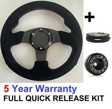 QUICK RELEASE SUEDE STEERING