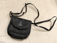 Ugg Black Leather Hand Bag