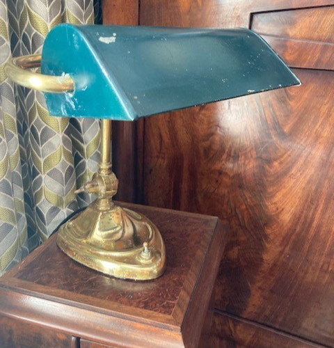 Antique brass bankers - antique,