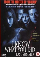 I Know What You Did Last Summer DVD (1999) Jennifer Love Hewitt, Gillespie