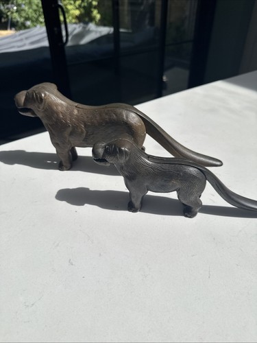 Pair antique linton cast - cast, iron