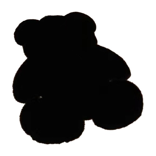 Cute bedroom rug soft bear - bedroom,
