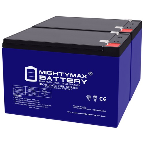 Mighty max 12v 10ah gel - 12v,