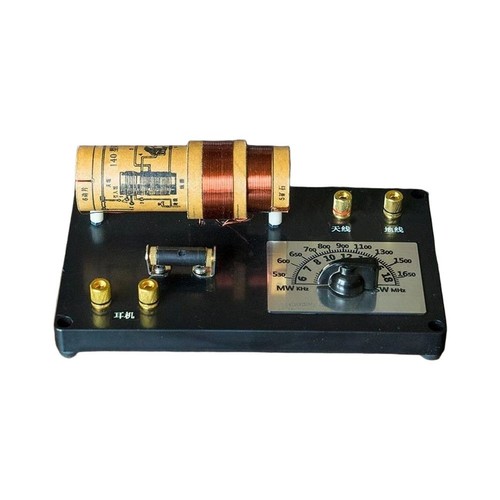 Compact for crystal - radio, kit