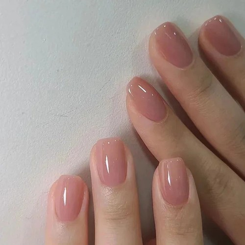 False nails 24pcs french - false,