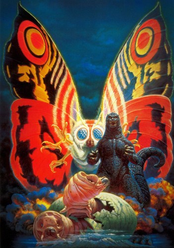 Godzilla and mothra classic - and,
