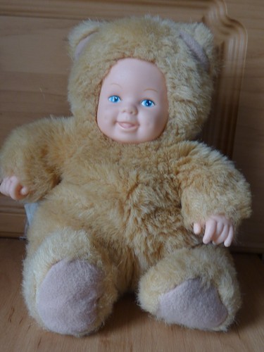 Vintage anne geddes teddy - 16",