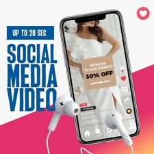 Professional Social Media Video Ads for Your Business – Custom  Service
