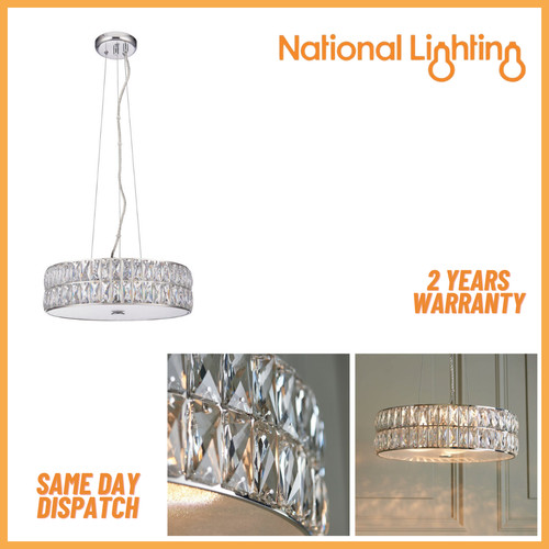 Light led pendant chandelier - 5,