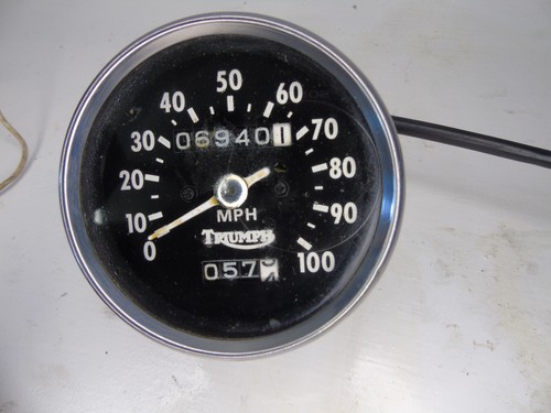 Triumph tr5t 500 speedometer - triumph,
