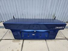 BMW E36 Boot Lid Tailgate Saloon M3 4 Door Avus Blue NO RUST RARE 