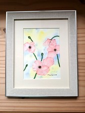 framed original  watercolour