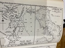 VINTAGE SEA CHART / NAUTICAL