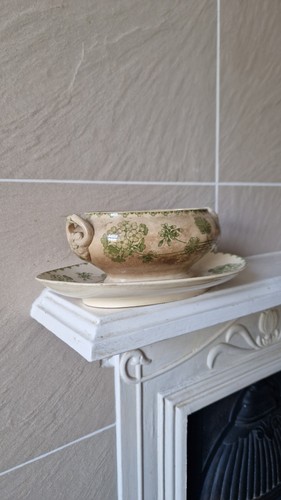 Antique french sarreguemines - french,
