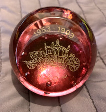 Caithness Ruby Paperweight
