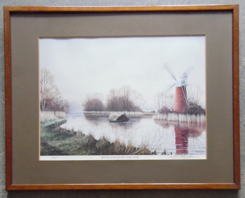 Ludham norfolk reed cutter - norfolk, at