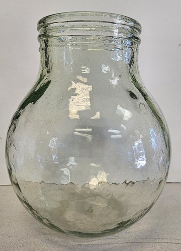 Antique wide mouth - wide, demijohn