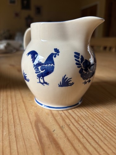 Emma bridgewater blue hen jug - bridgewater,