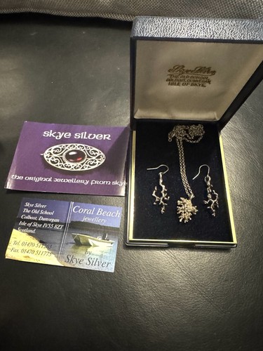Scottish skye silver pendant - scottish, &