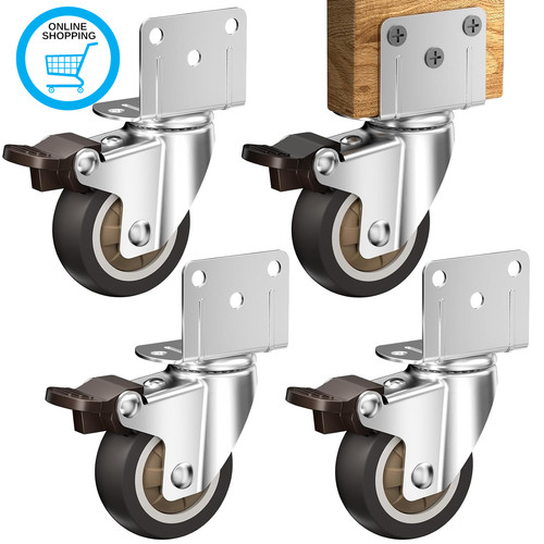 50mm castors set heavy - castors,