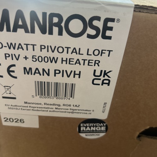 Manrose watt pivotal - lo-watt,