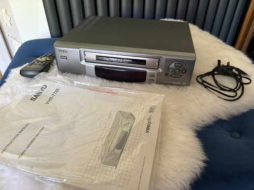 Sanyo vhs video - sanyo, cassette